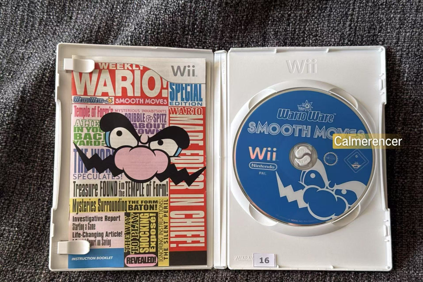 WarioWare Smooth Moves - Nintendo Wii game