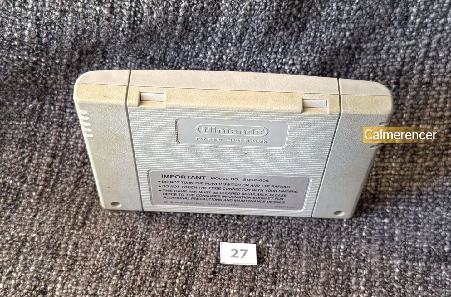 Super Smash TV - Super Nintendo (Snes) Game