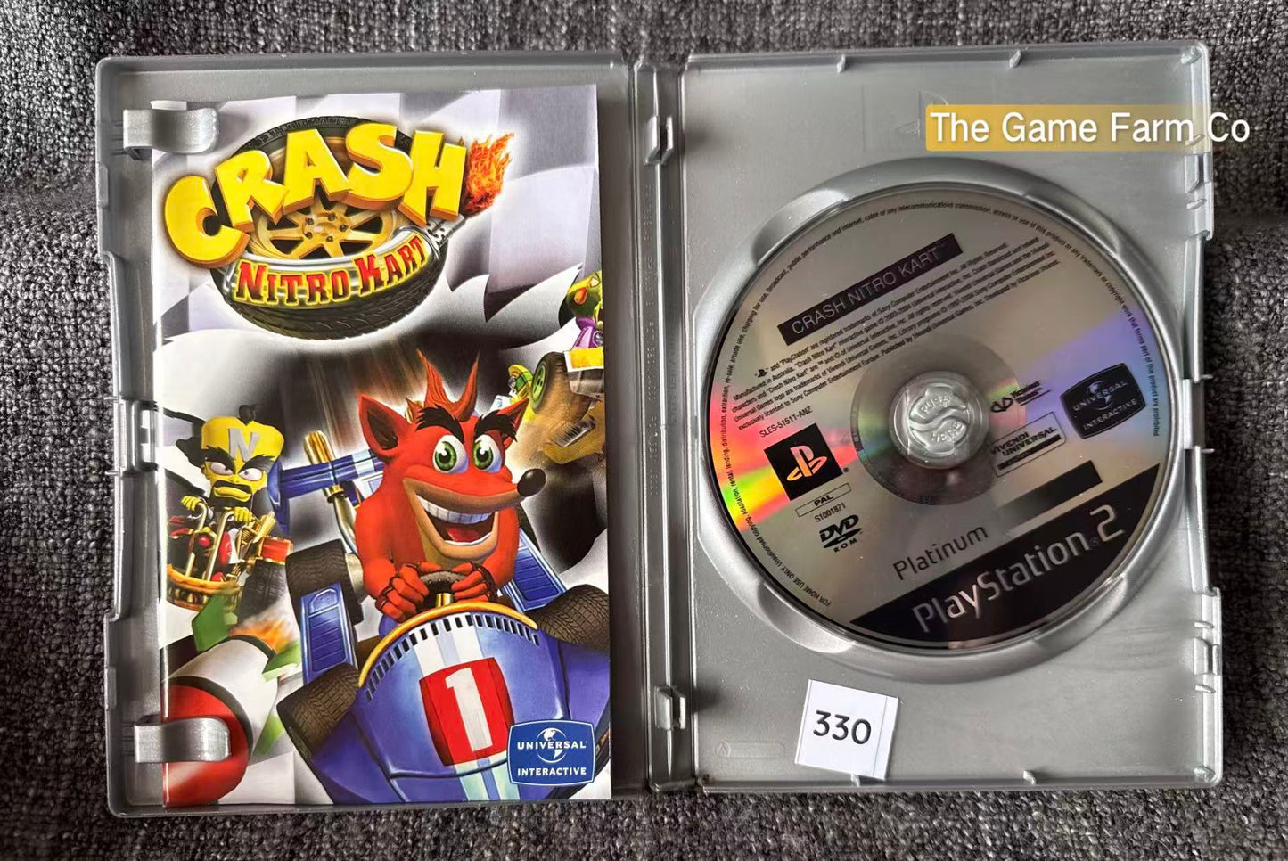 Crash Nitro Kart Game- Sony PlayStation 2 (PS2)