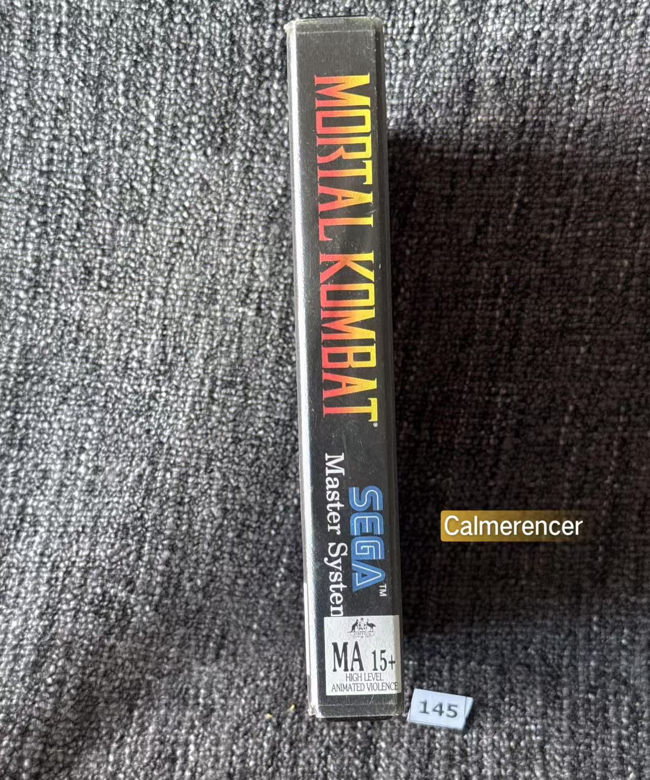 Mortal Kombat Game - No manual - Sega Master System