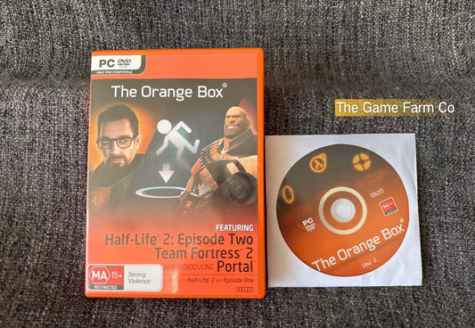 The Orange Box Half-Life 2 Episode Two Team Fortress 2 Portal - Computer - Big Box