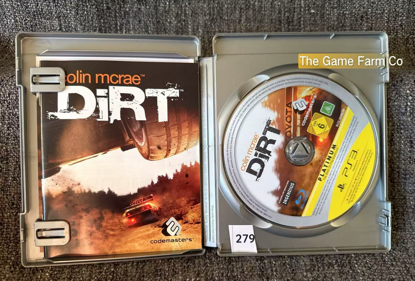 Colin Mcrae Dirt Game - PS3 - Sony Playstation 3