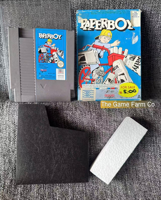 Paper Boy Game Boxed - Nes - Nintendo / Entertainment System - Pal Version