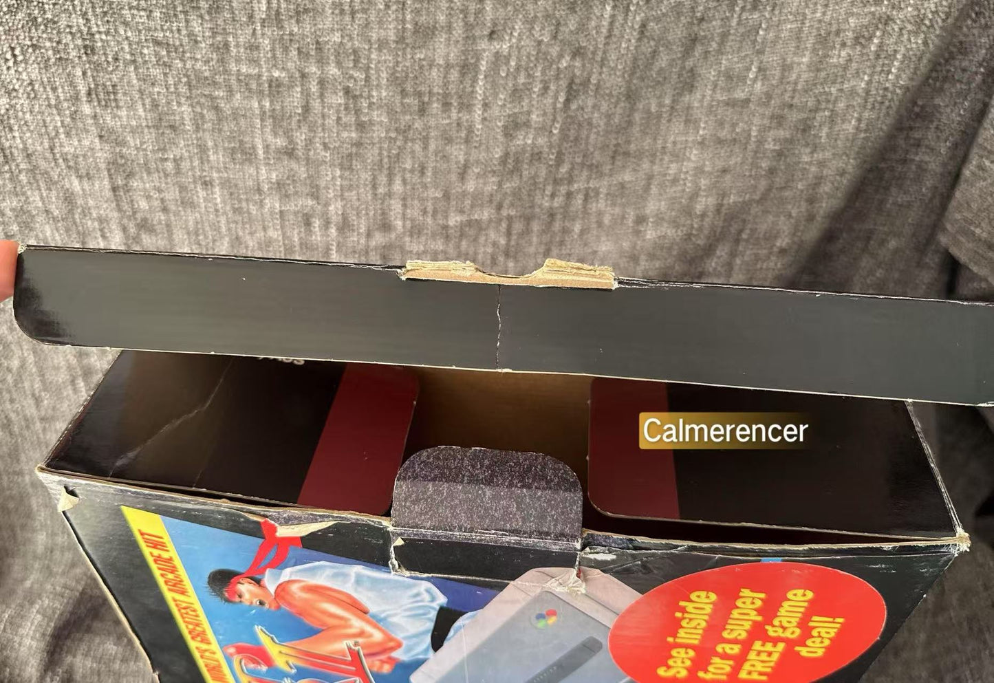 Super Nintendo Street Fighter II Console Bundle (Snes) Pal Version