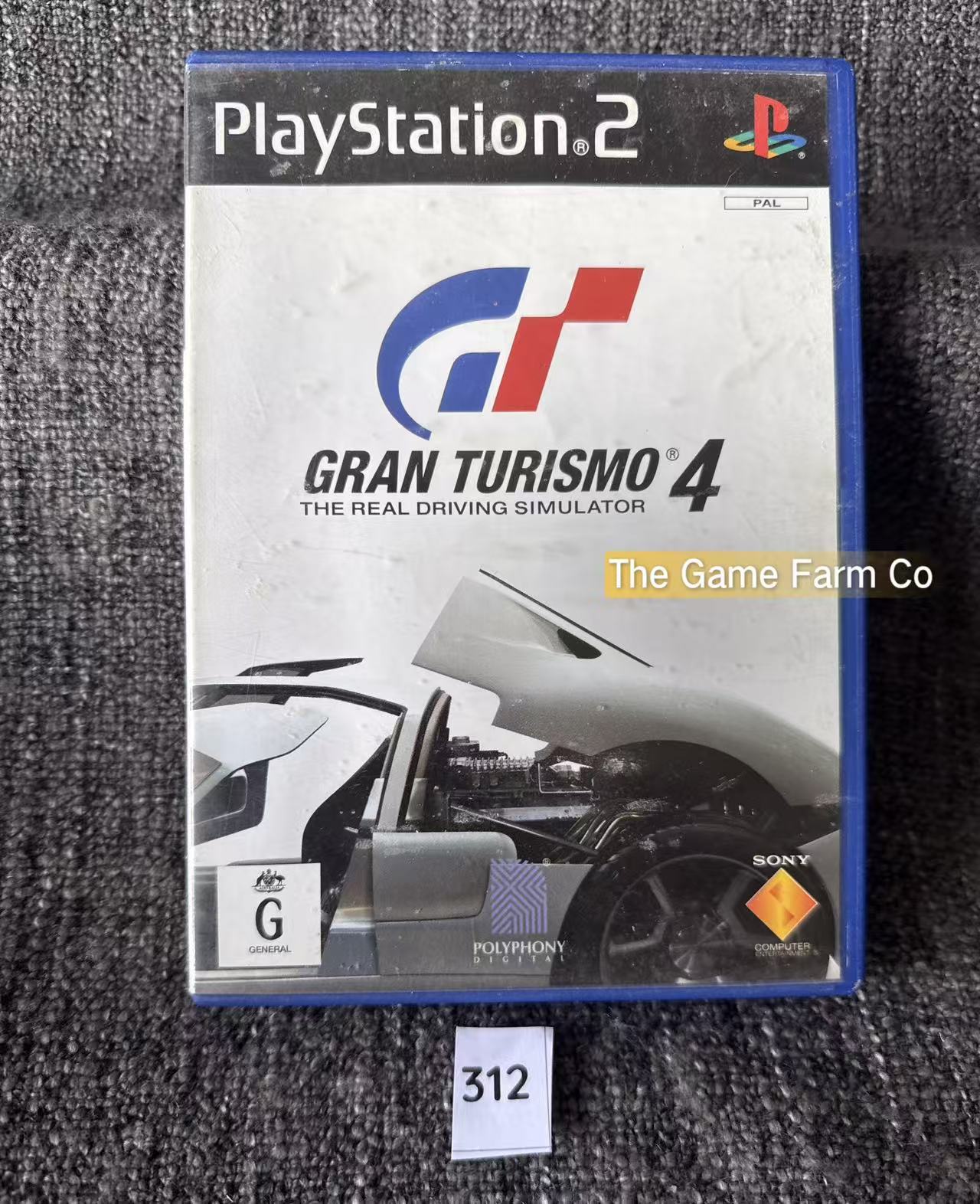 Gran Turismo 4 Game- Sony PlayStation 2 (PS2)