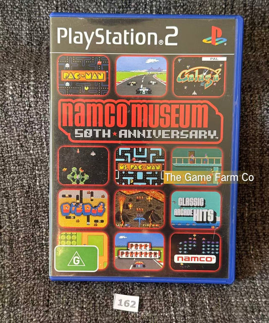 Namco Museum 50th Anniversary PlayStation 2 Physical Game CIB PAL Tested Used