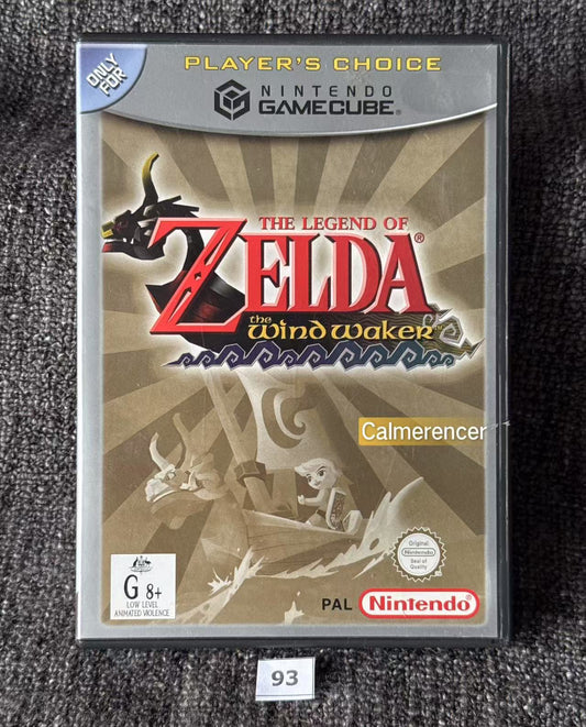 The Legend Of Zelda The Wind Waker Game - Nintendo Gamecube - Pal Version