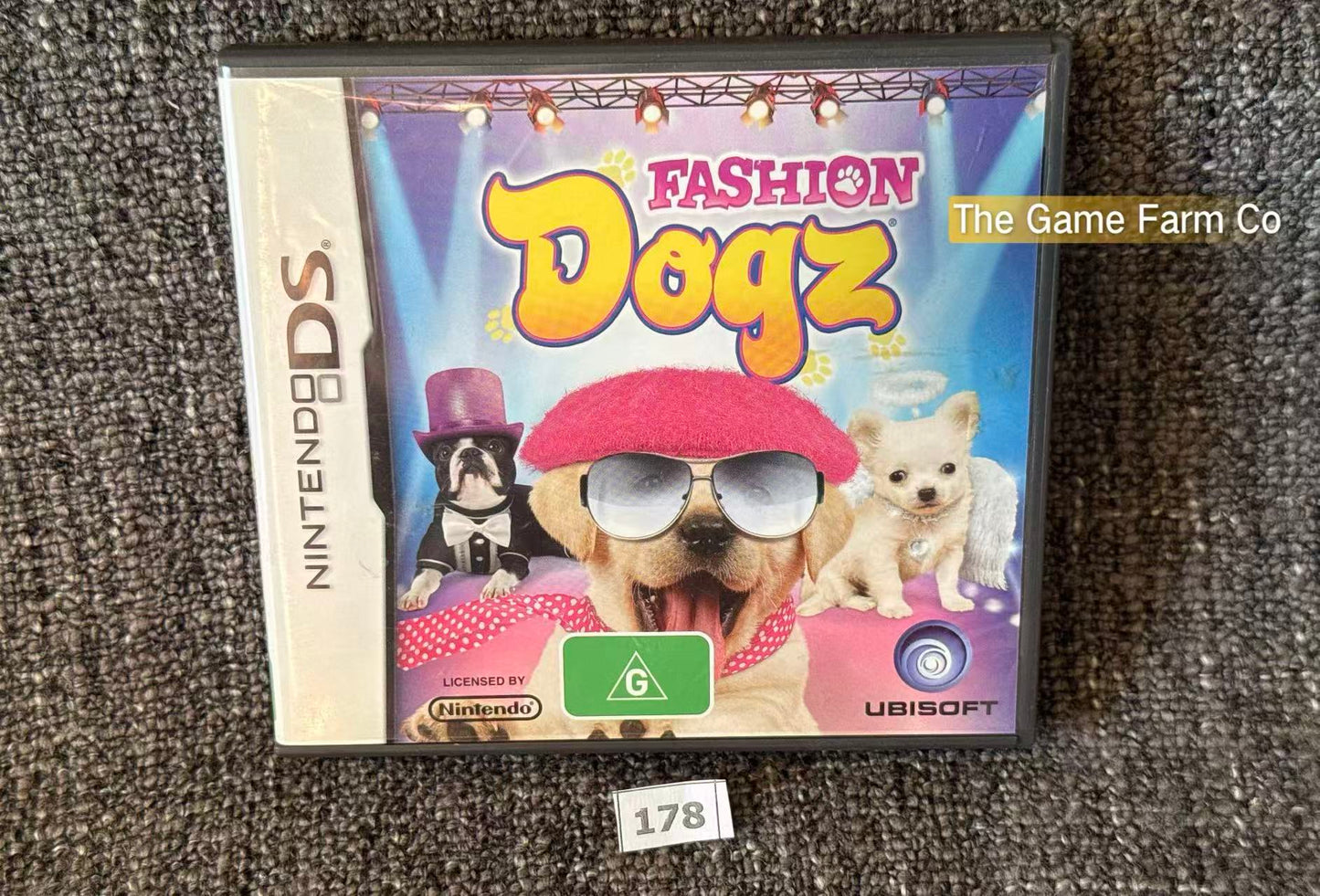 Fashion Dogz Nintendo DS Physical Game CIB PAL Tested Used