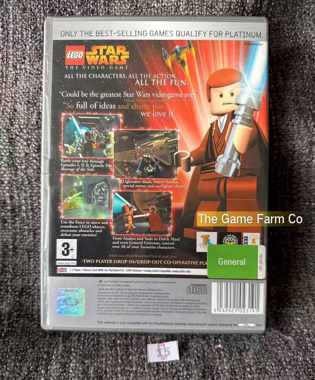 Lego Star Wars The Video Game in mint like condition - Sony PlayStation 2 (PS2)