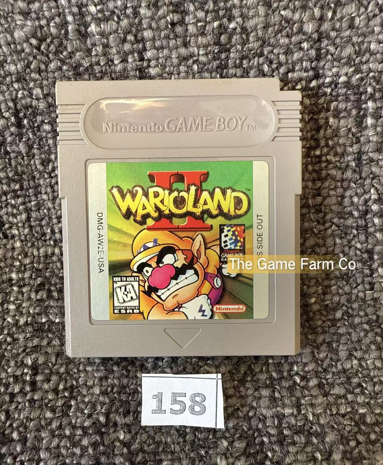 Wario Land II Game Boy Loose NTSC Tested Used