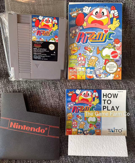 Puzznic Boxed Game - Nes - Nintendo / Entertainment System - Pal Version