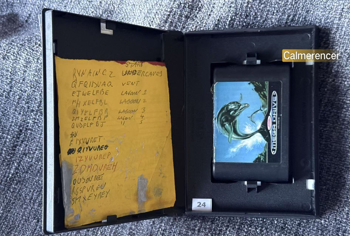 Ecco The Dolphin Gold Collection - No manual - Game - Sega Mega Drive