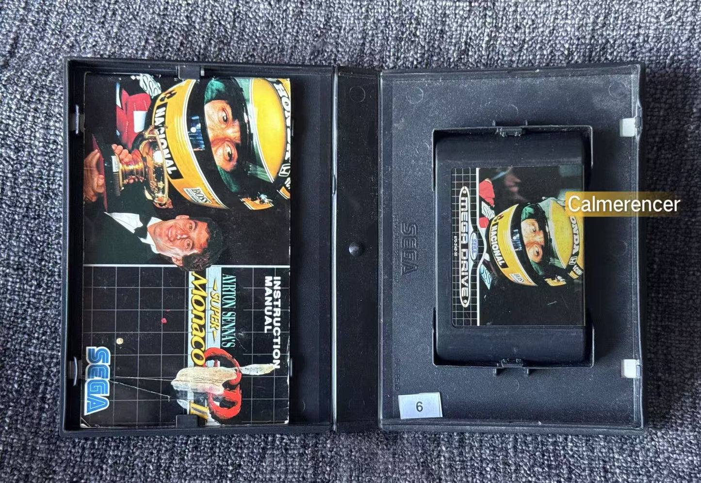 Ayrton Sienna's Super Monaco GP II 2 - Game - Sega Mega Drive