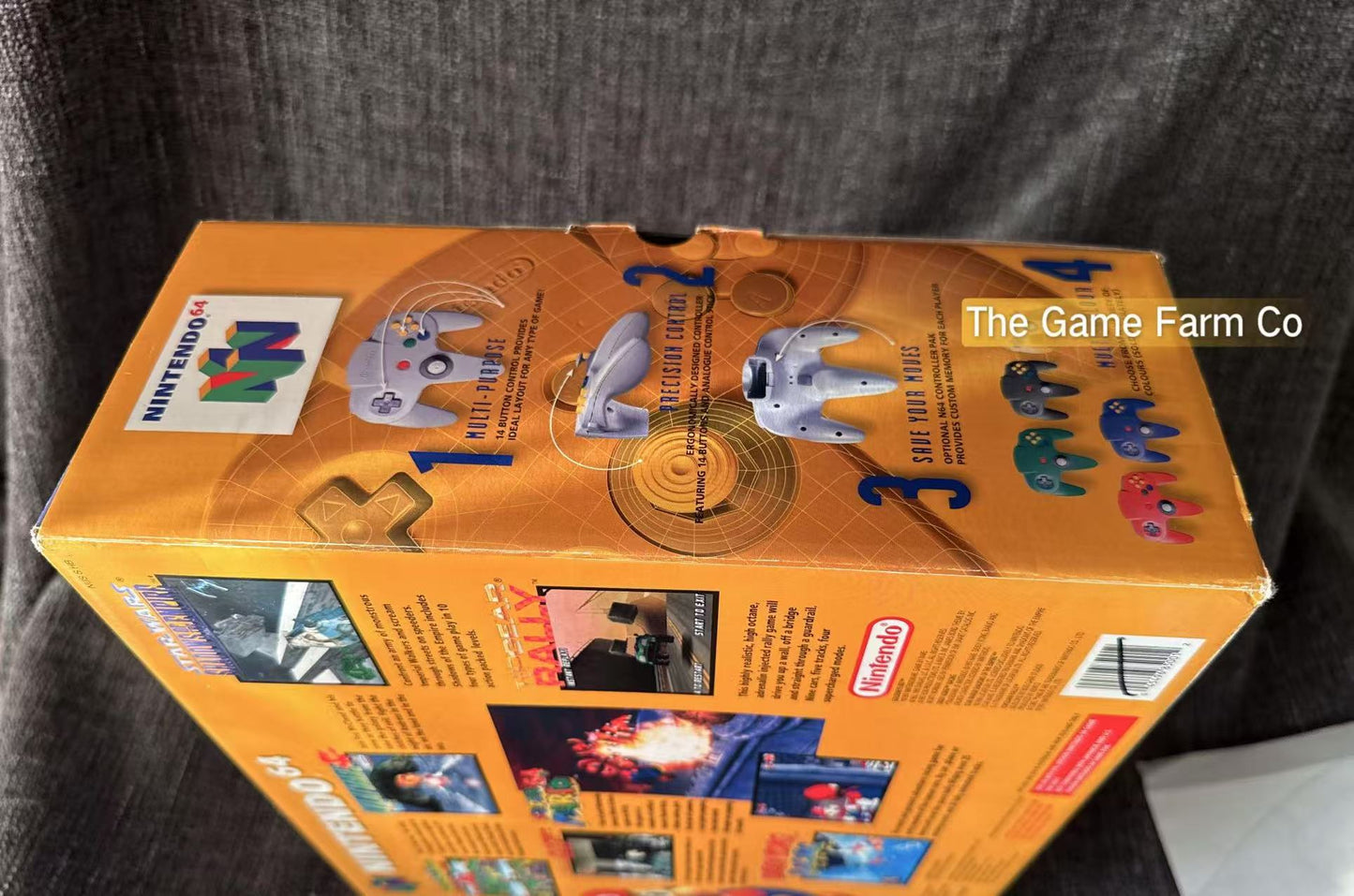 Nintendo 64 (N64) Empty Console Box with Manual -  Pal Version