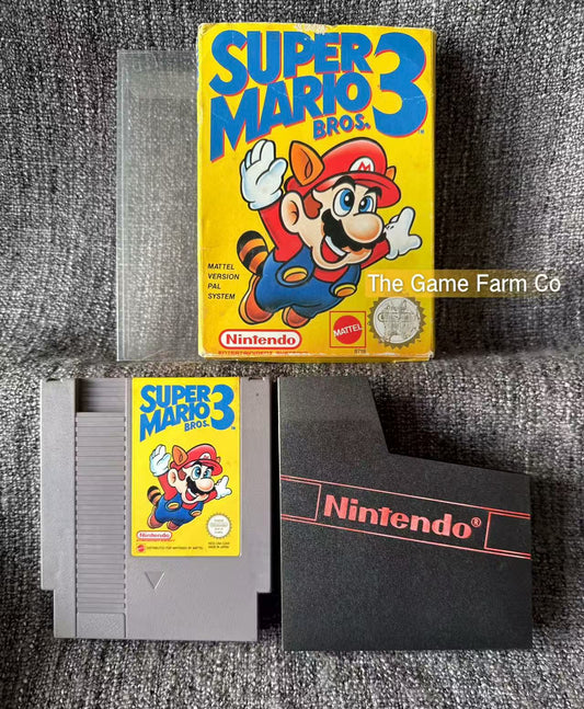 Super Mario Bros 3  Game Boxed - Nes - Nintendo / Entertainment System - Pal Version
