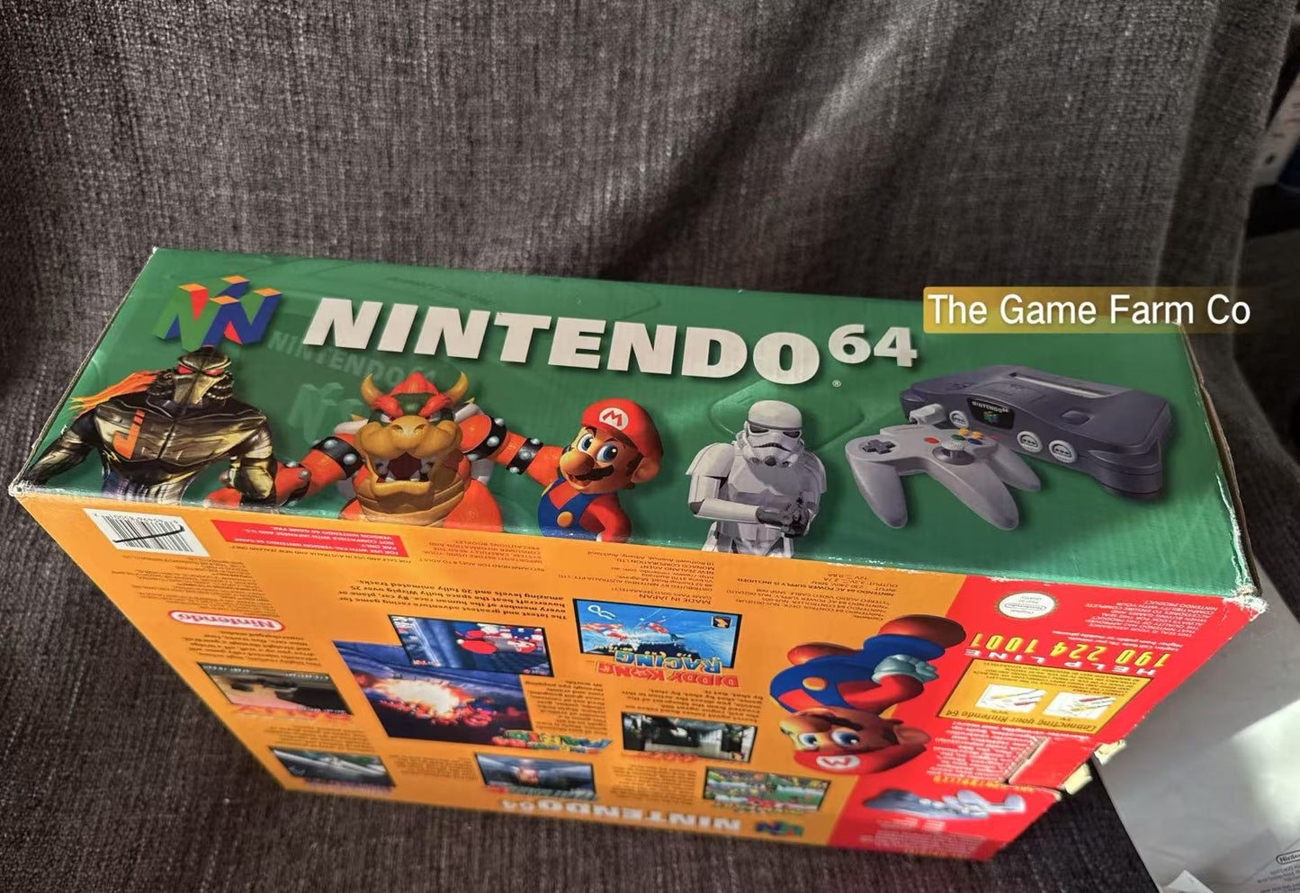 Nintendo 64 (N64) Empty Console Box with Manual -  Pal Version