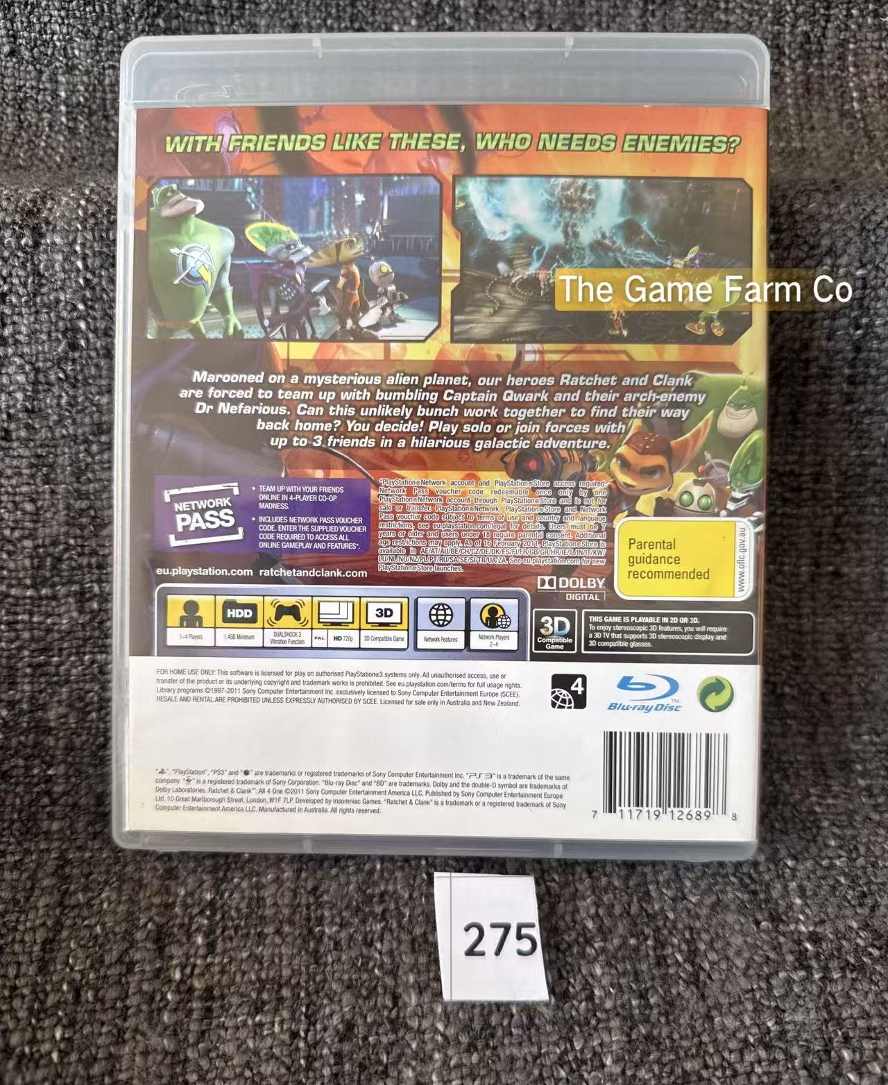 Rachet & Clank All 4 One Game - PS3 - Sony Playstation 3