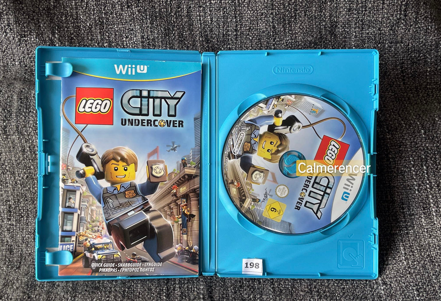 City Under Cover Lego - Nintendo Wii U Game
