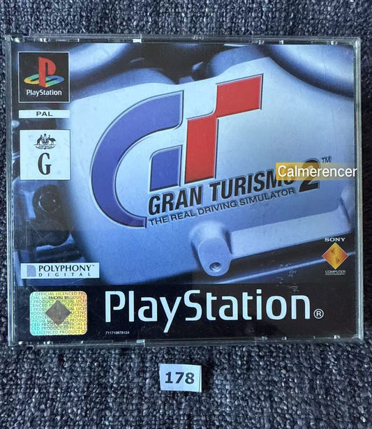 Gran Turismo 2 - Sony Playstation One (PS1) Game