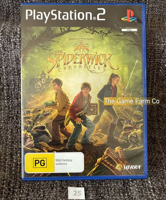 The Spiderwick Chronicles Game- Sony PlayStation 2 (PS2)