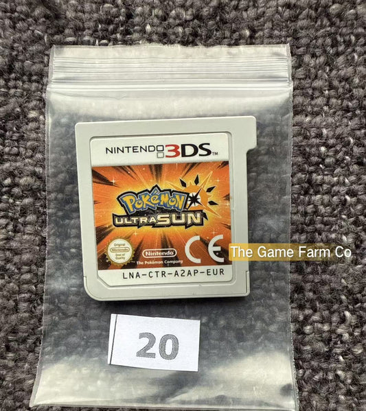 Pokemon Ultra Sun Loose Game - No case Nintendo 3DS