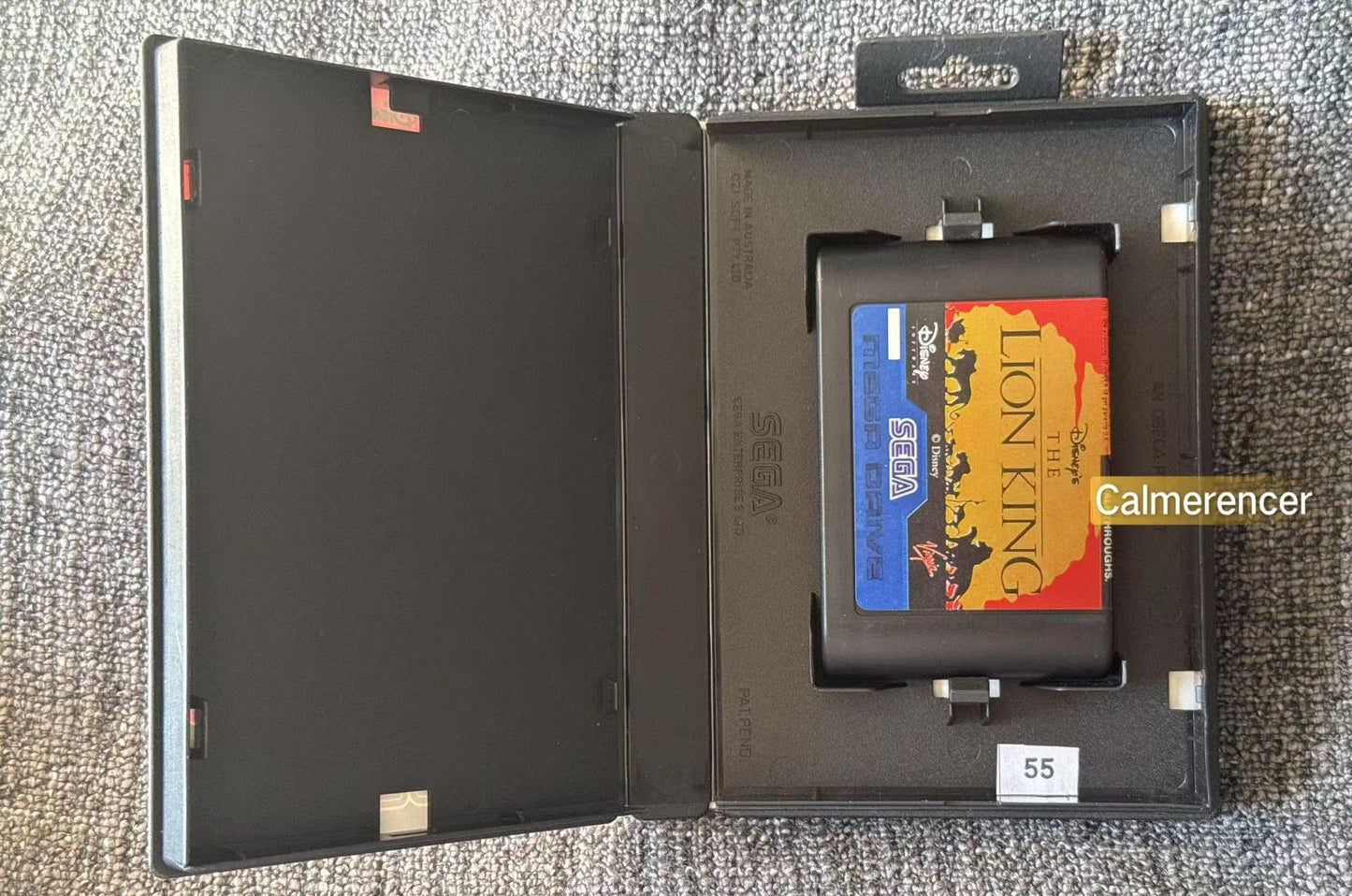The Lion King Game - No manual - Sega Mega Drive