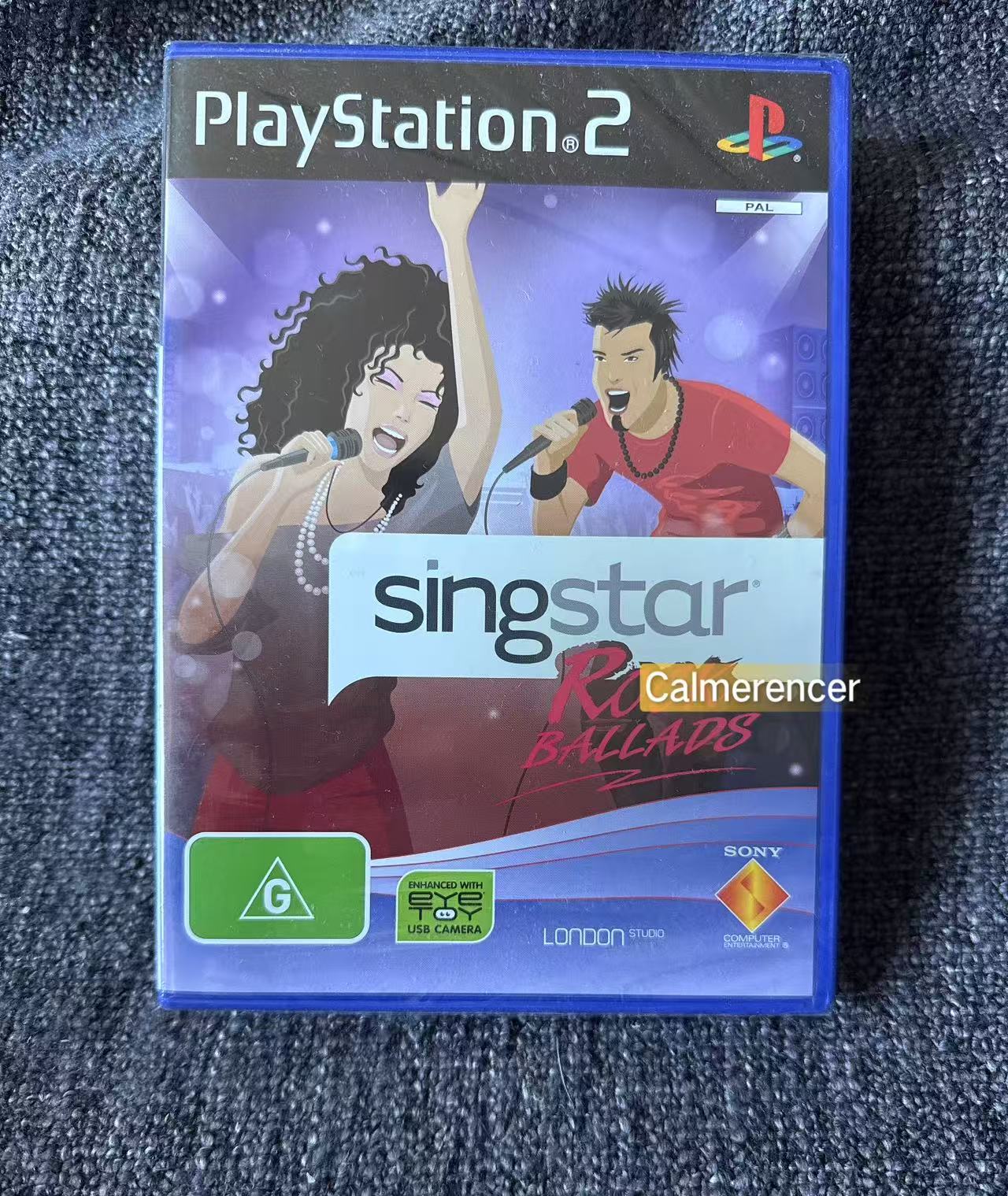 Singstar Rock Ballads Brand New Game - Sony PlayStation 2 (PS2)