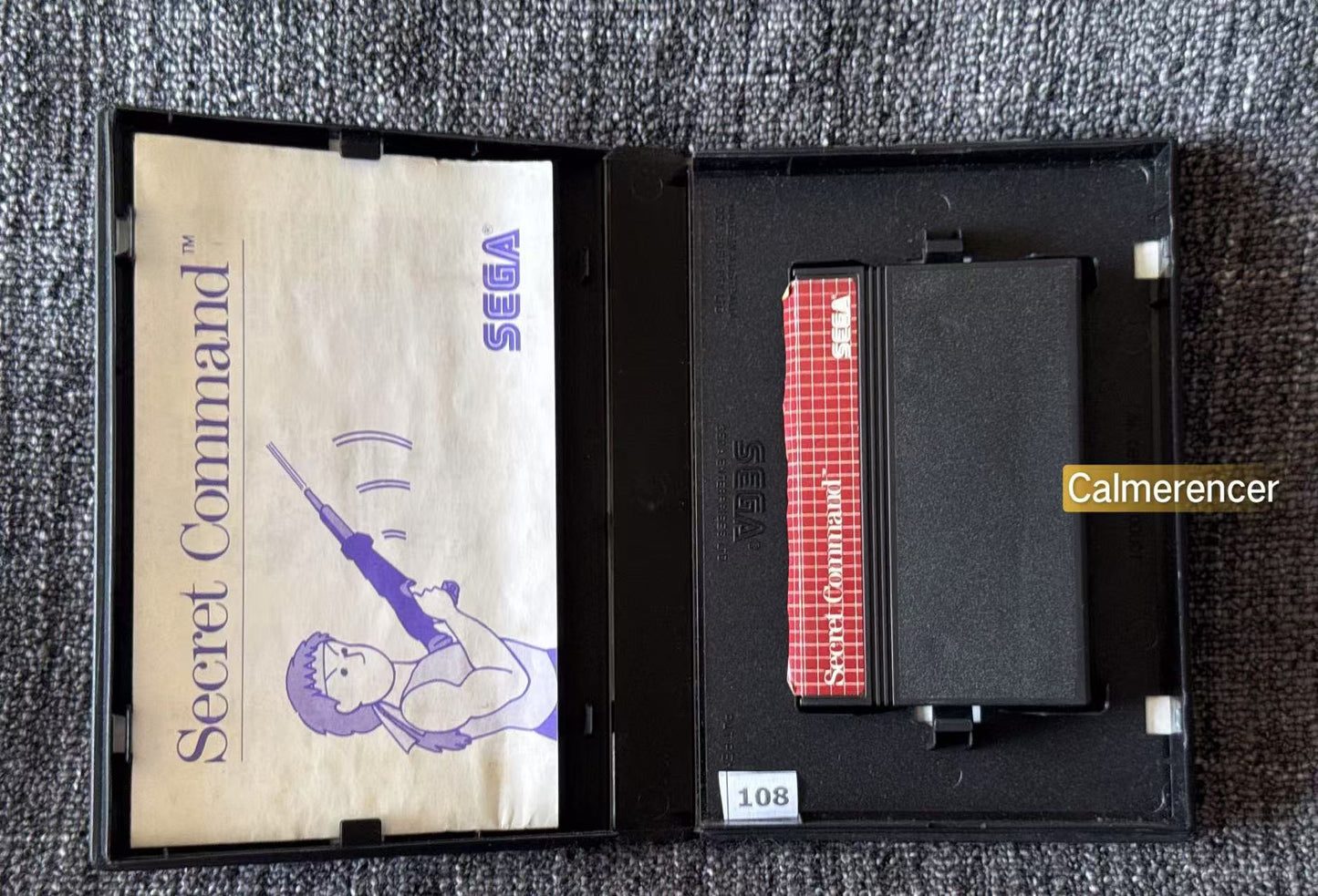 Secret Command Game - Sega Master System