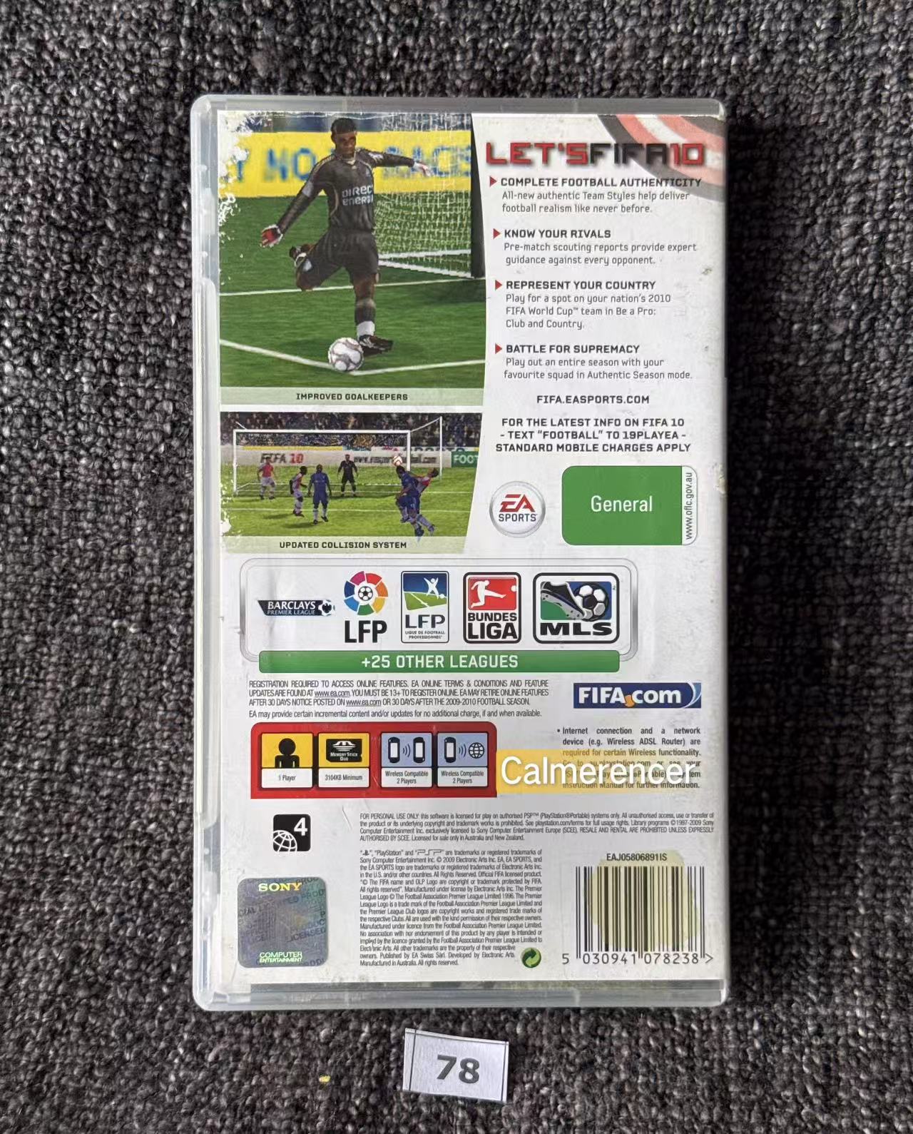 Fifa 10 PSP Game - PlayStation Portable
