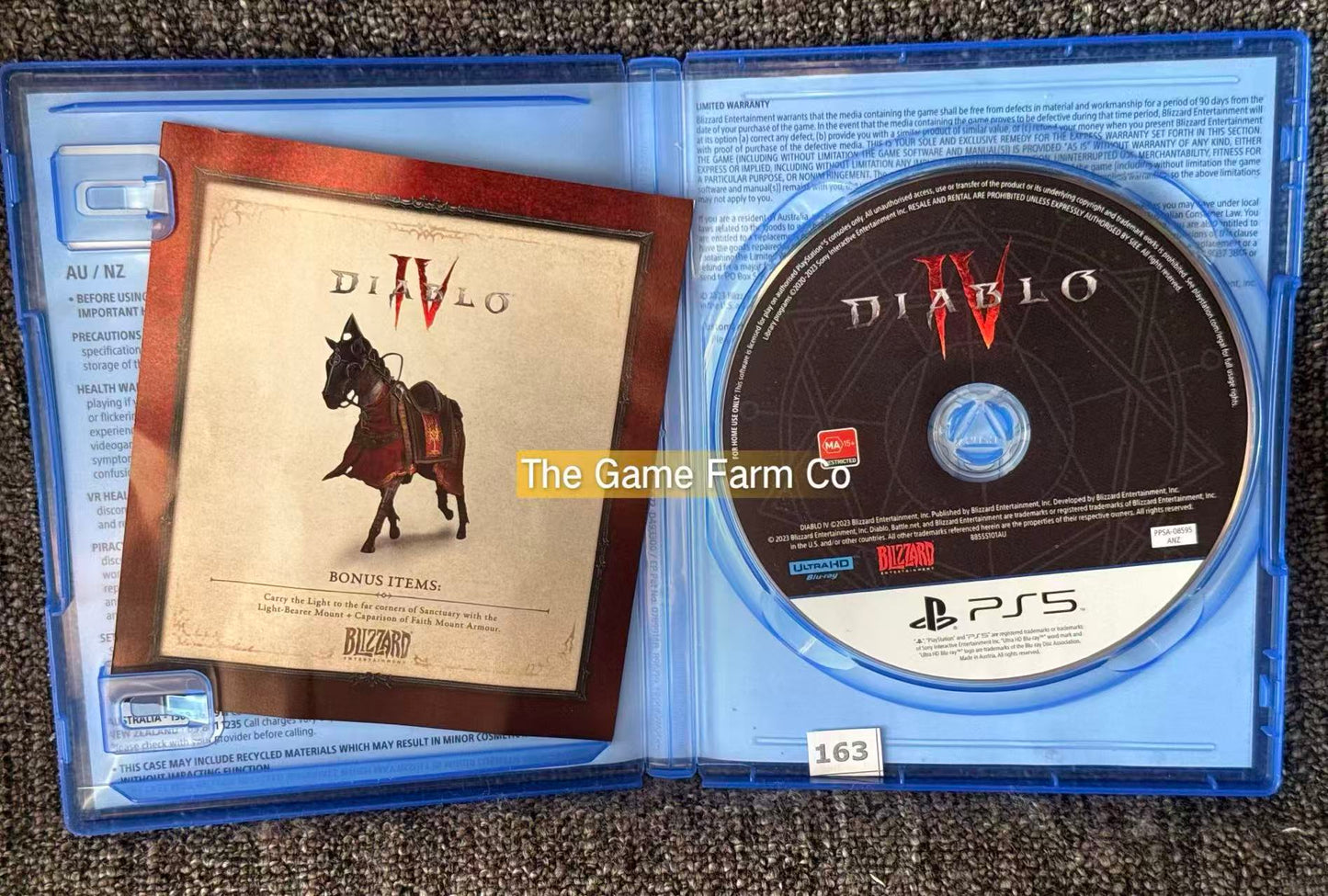 Diablo IV Sony PlayStation 5 Complete PAL Tested Used