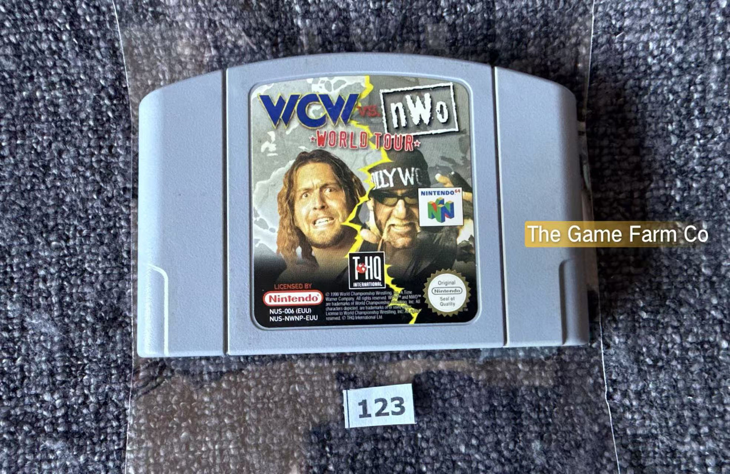 WCW vs nWo World Tour - Nintendo 64 / N64 - Pal Version