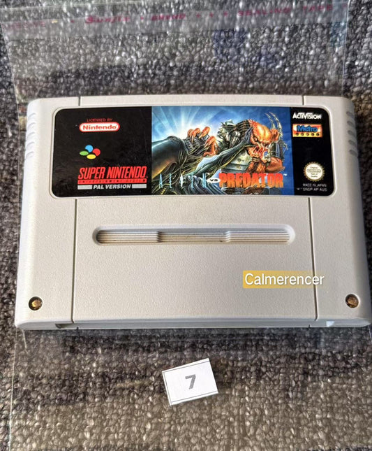 Alien Vs Predator - Super Nintendo (Snes) Game