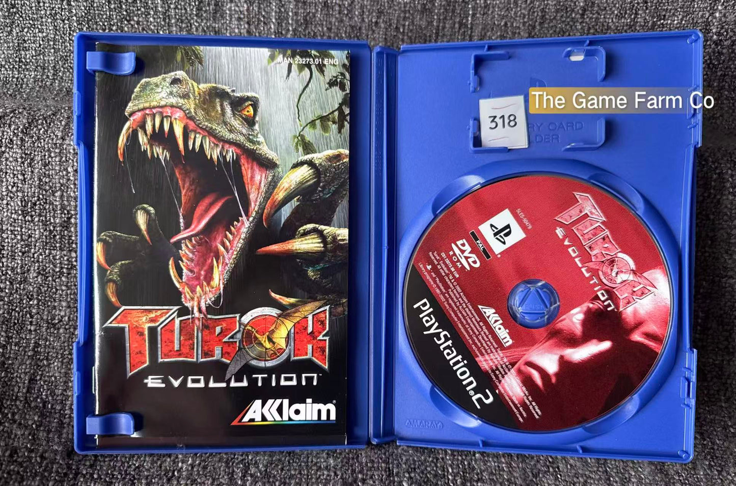 Turok Evolution Game In Mint Condition- Sony PlayStation 2 (PS2)