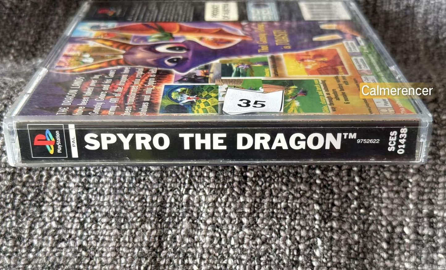 Spyro The Dragon - Sony Playstation One (PS1) Game