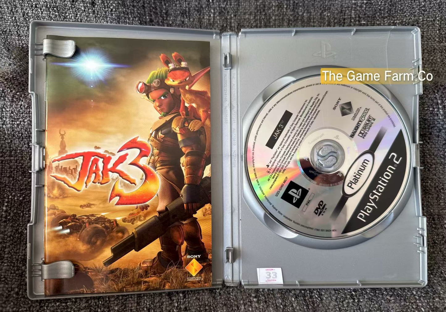 Jak 3 In Mint like condition Game- Sony PlayStation 2 (PS2)