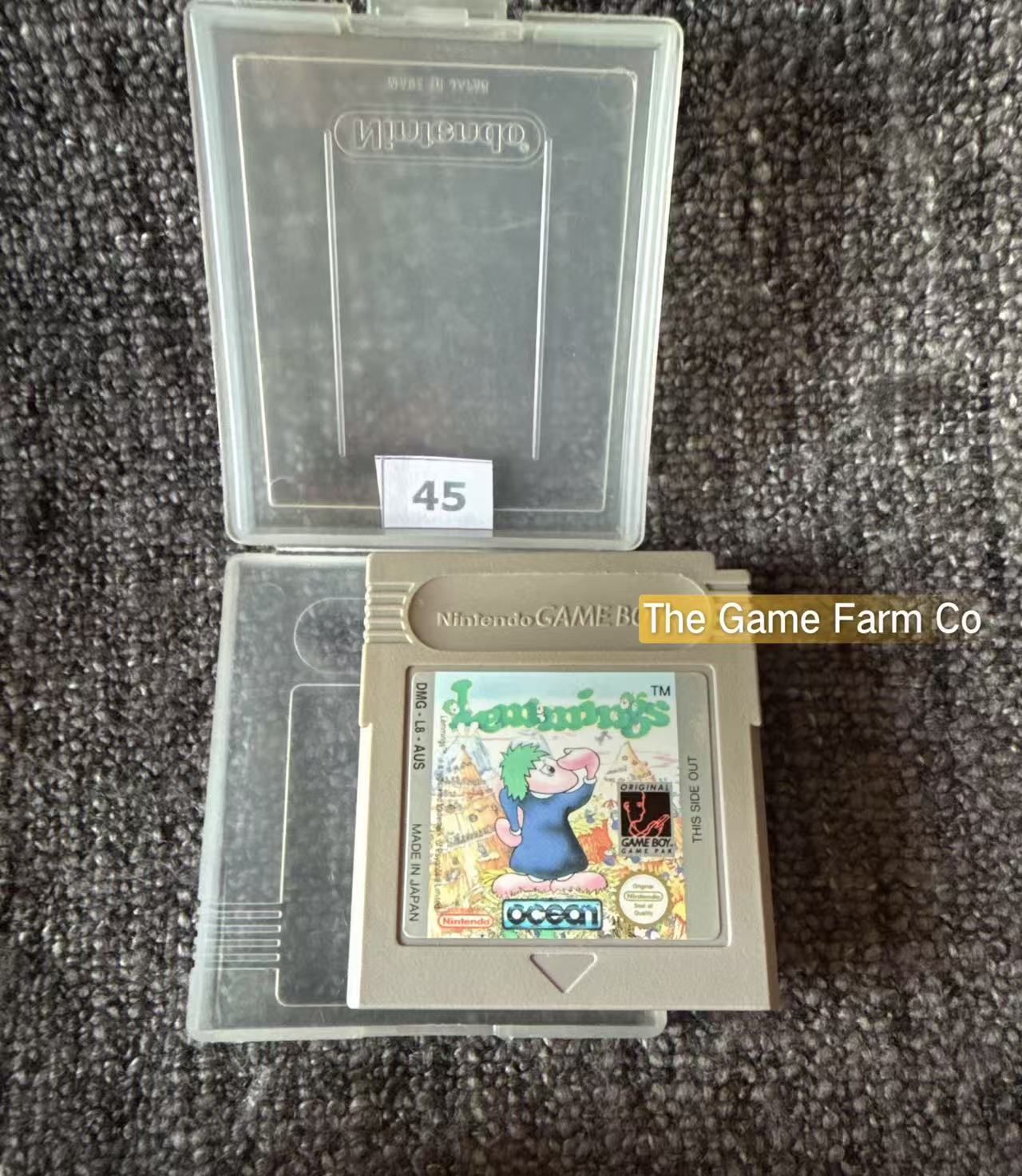 Lemmings Game - Nintendo Gameboy