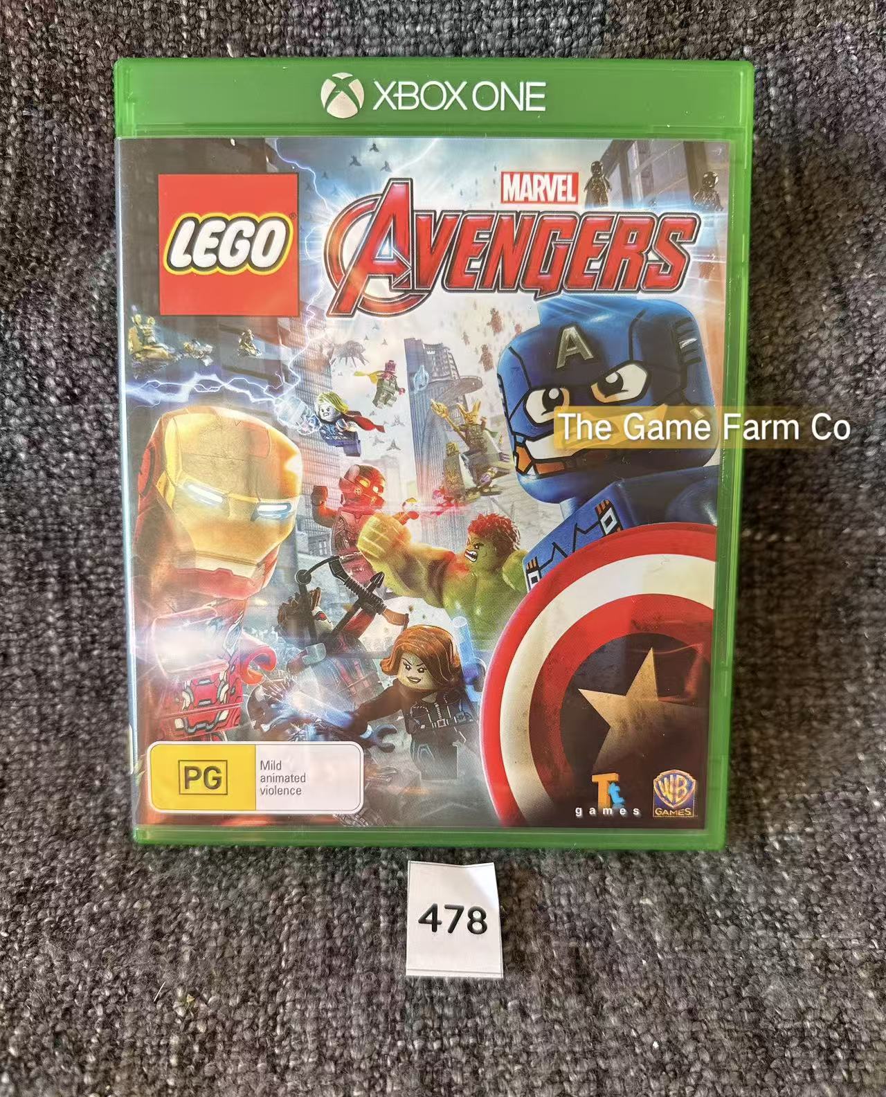 LEGO Marvel's Avengers Xbox One Physical Game CIB PAL Tested Used