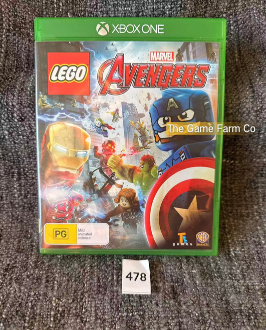 LEGO Marvel's Avengers Xbox One Physical Game CIB PAL Tested Used