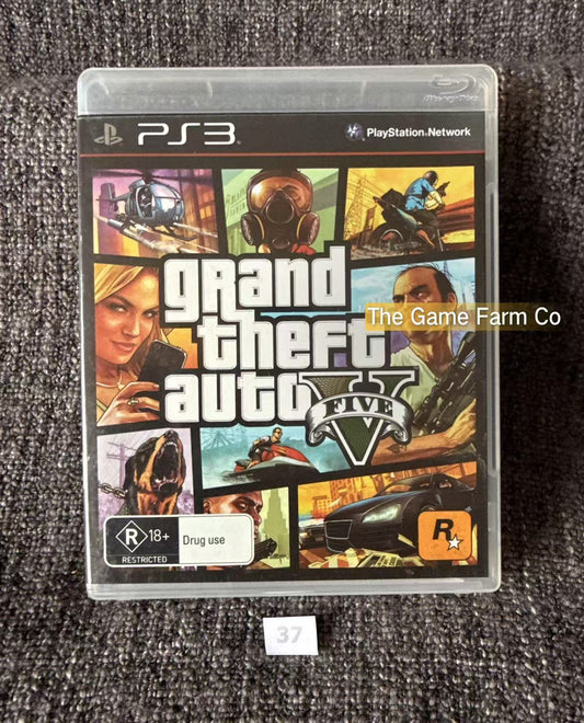 Grand Theft Auto 5 Five Game - PS3 - Sony Playstation 3
