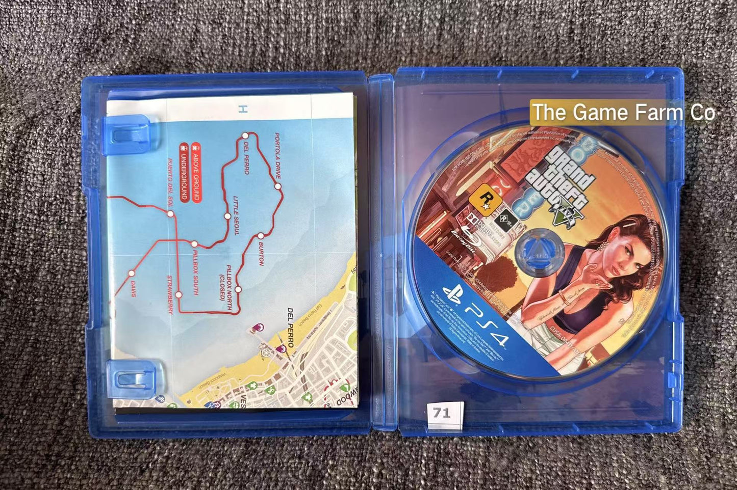 GTA 5 - Grand Theft Auto Five Sony Playstation 4 (PS4) Game