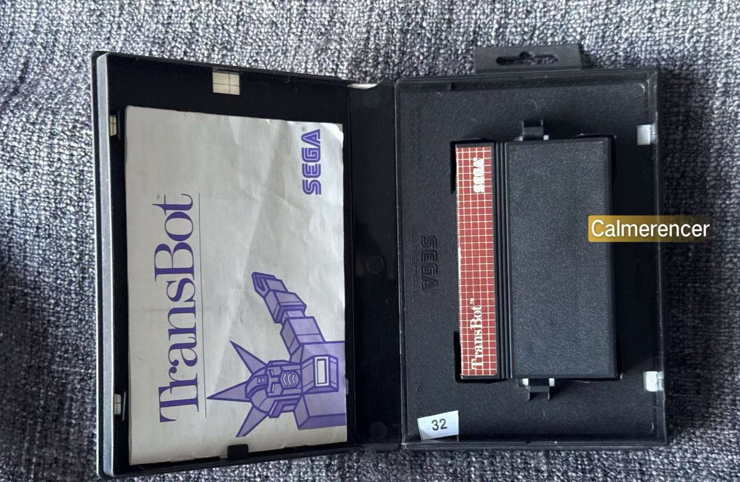 Transbot Game - Sega Master System