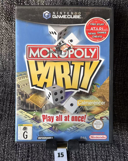 Monopoly Party (Mint like disc) Game - Nintendo Gamecube - Pal Version