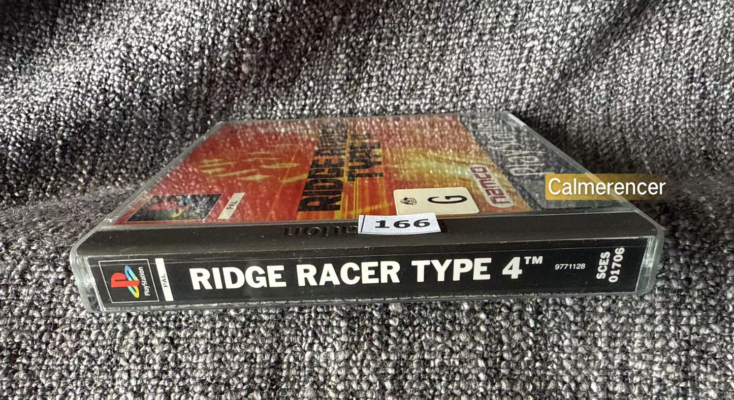 Ridge Racer Type 4 in Mint condition with Demo disk - Sony Playstation One (PS1) Game
