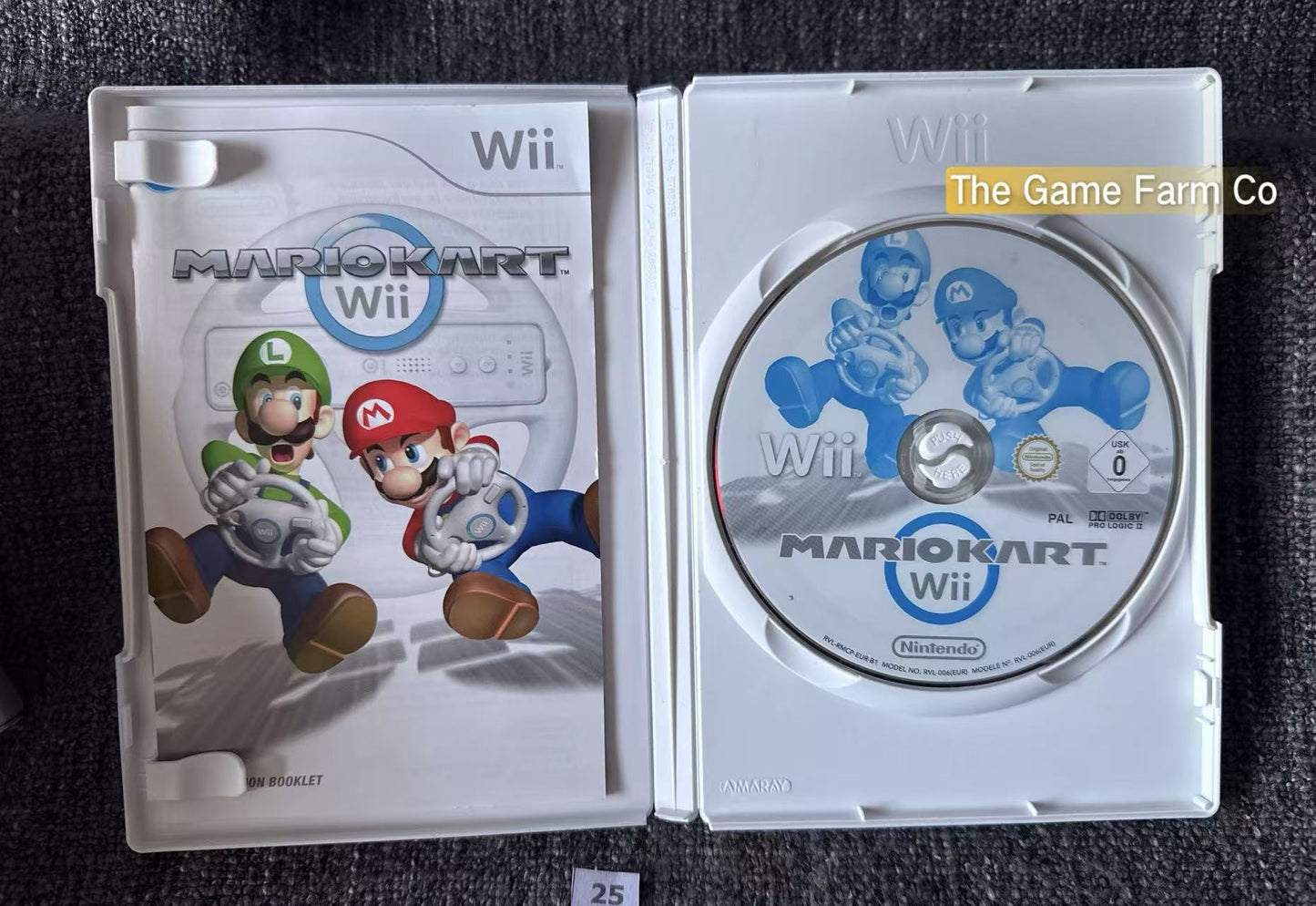 Mario Kart Game & Wheel bundle boxed - Nintendo Wii - Pal Version