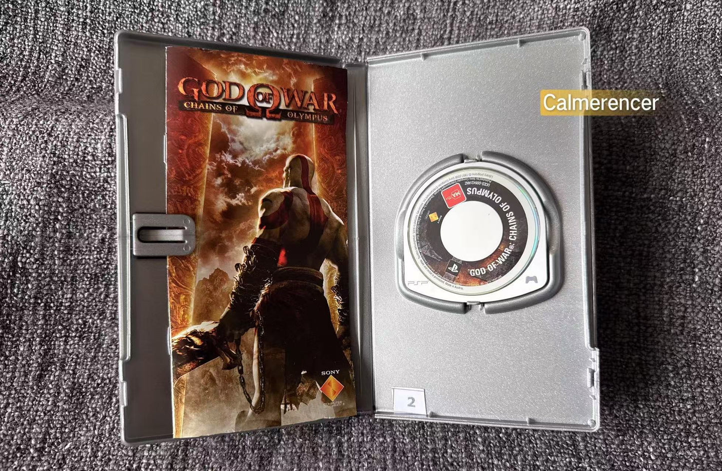 God of War Chains of Olympus PSP Game - PlayStation Portable