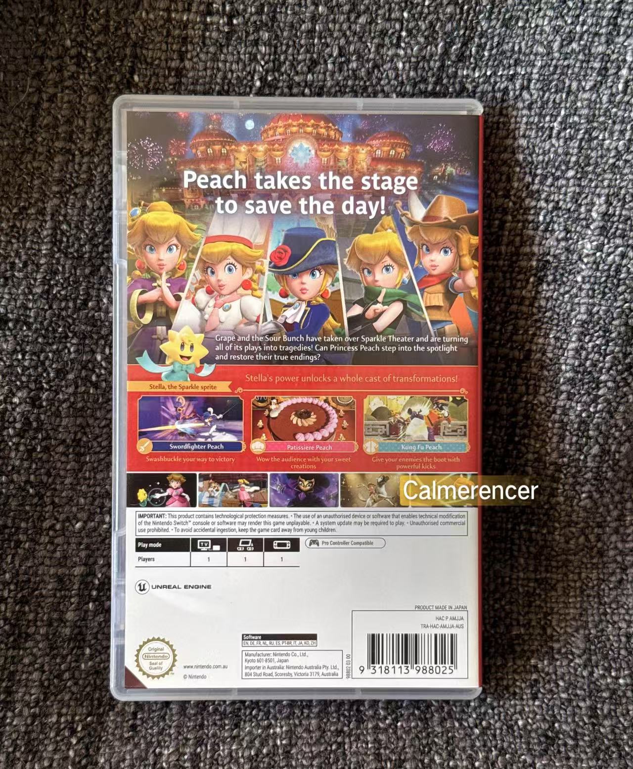 Princess Peach Showtime! Switch Game- Brand New - Nintendo Switch