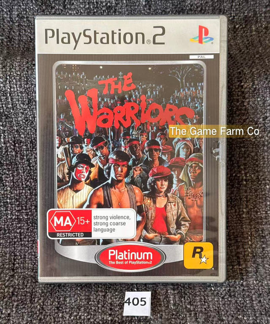 The Warriors PS2 Physical Game CIB PAL Tested Used