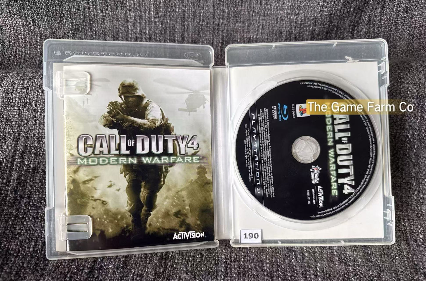 Call Of Duty Modern Warfare 4 Game - PS3 - Sony Playstation 3