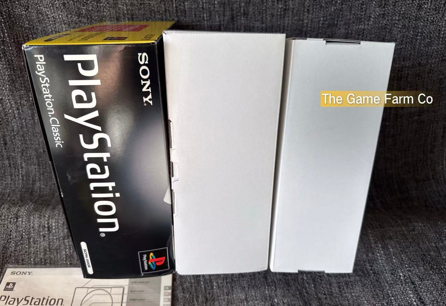 Sony PlayStation Classic / Mini  console Boxed Like New With Controllers & Cords - Pal Version