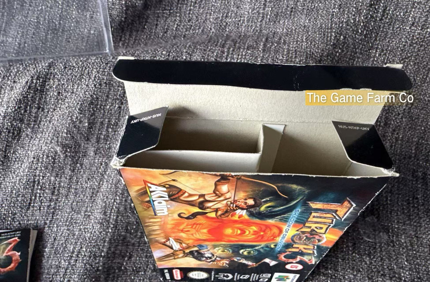 Turok 3 Shadow Of Oblivion Game Boxed - Nintendo 64 / N64 - Pal Version